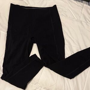 SPANX CoreLux Compression Classic Black Leggings